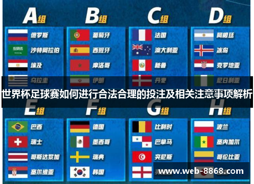 世界杯足球赛如何进行合法合理的投注及相关注意事项解析